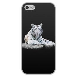 Заказать чехол для iPhone 5/5S в Москве. Чехол для iPhone 5/5S, объёмная печать тигры от THE_NISE  - готовые дизайны и нанесение принтов.