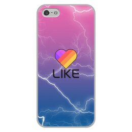 Заказать чехол для iPhone 5/5S в Москве. Чехол для iPhone 5/5S, объёмная печать Likee от THE_NISE  - готовые дизайны и нанесение принтов.