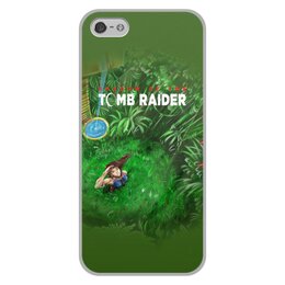 Заказать чехол для iPhone 5/5S в Москве. Чехол для iPhone 5/5S, объёмная печать Tomb Raider от THE_NISE  - готовые дизайны и нанесение принтов.