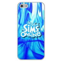 Заказать чехол для iPhone 5/5S в Москве. Чехол для iPhone 5/5S, объёмная печать Sims Online от THE_NISE  - готовые дизайны и нанесение принтов.