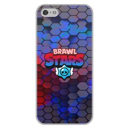 Заказать чехол для iPhone 5/5S в Москве. Чехол для iPhone 5/5S, объёмная печать Brawl Stars от THE_NISE  - готовые дизайны и нанесение принтов.