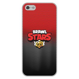 Заказать чехол для iPhone 5/5S в Москве. Чехол для iPhone 5/5S, объёмная печать Brawl Stars от THE_NISE  - готовые дизайны и нанесение принтов.