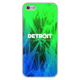 Заказать чехол для iPhone 5/5S в Москве. Чехол для iPhone 5/5S, объёмная печать Detroit от THE_NISE  - готовые дизайны и нанесение принтов.