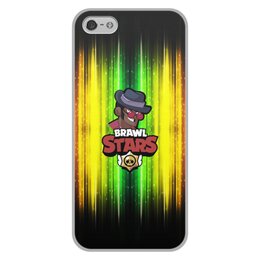 Заказать чехол для iPhone 5/5S в Москве. Чехол для iPhone 5/5S, объёмная печать Brawl Stars от THE_NISE  - готовые дизайны и нанесение принтов.