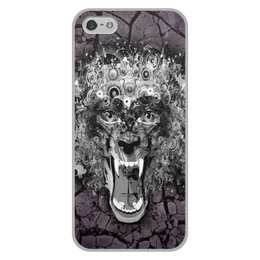 Заказать чехол для iPhone 5/5S в Москве. Чехол для iPhone 5/5S, объёмная печать медведь от THE_NISE  - готовые дизайны и нанесение принтов.