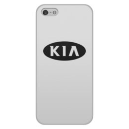 Заказать чехол для iPhone 5/5S в Москве. Чехол для iPhone 5/5S, объёмная печать KIA   от DESIGNER   - готовые дизайны и нанесение принтов.