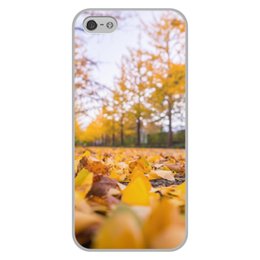 Заказать чехол для iPhone 5/5S в Москве. Чехол для iPhone 5/5S, объёмная печать Осень от THE_NISE  - готовые дизайны и нанесение принтов.