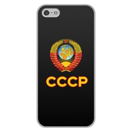 Заказать чехол для iPhone 5/5S в Москве. Чехол для iPhone 5/5S, объёмная печать Советский Союз от THE_NISE  - готовые дизайны и нанесение принтов.