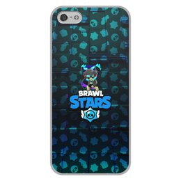 Заказать чехол для iPhone 5/5S в Москве. Чехол для iPhone 5/5S, объёмная печать Brawl Stars от THE_NISE  - готовые дизайны и нанесение принтов.