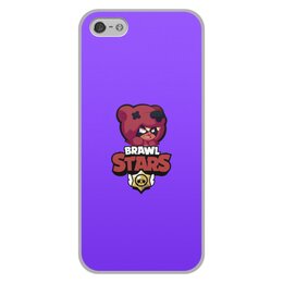 Заказать чехол для iPhone 5/5S в Москве. Чехол для iPhone 5/5S, объёмная печать Brawl Stars от THE_NISE  - готовые дизайны и нанесение принтов.