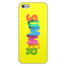 Заказать чехол для iPhone 5/5S в Москве. Чехол для iPhone 5/5S, объёмная печать Summer от THE_NISE  - готовые дизайны и нанесение принтов.