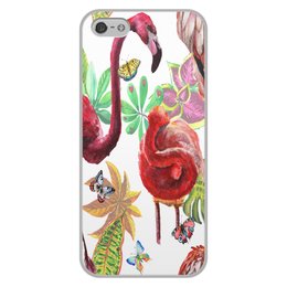 Заказать чехол для iPhone 5/5S в Москве. Чехол для iPhone 5/5S, объёмная печать Птица от THE_NISE  - готовые дизайны и нанесение принтов.