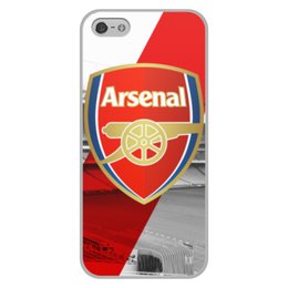 Заказать чехол для iPhone 5/5S в Москве. Чехол для iPhone 5/5S, объёмная печать Arsenal от geekbox - готовые дизайны и нанесение принтов.