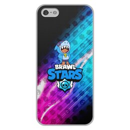 Заказать чехол для iPhone 5/5S в Москве. Чехол для iPhone 5/5S, объёмная печать Brawl Stars от THE_NISE  - готовые дизайны и нанесение принтов.