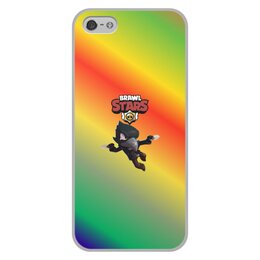 Заказать чехол для iPhone 5/5S в Москве. Чехол для iPhone 5/5S, объёмная печать Brawl Stars от THE_NISE  - готовые дизайны и нанесение принтов.