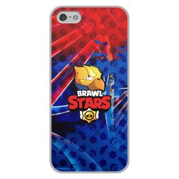 Заказать чехол для iPhone 5/5S в Москве. Чехол для iPhone 5/5S, объёмная печать Brawl Stars от THE_NISE  - готовые дизайны и нанесение принтов.