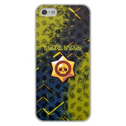 Заказать чехол для iPhone 5/5S в Москве. Чехол для iPhone 5/5S, объёмная печать Brawl Stars от THE_NISE  - готовые дизайны и нанесение принтов.