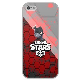 Заказать чехол для iPhone 5/5S в Москве. Чехол для iPhone 5/5S, объёмная печать Brawl Stars от THE_NISE  - готовые дизайны и нанесение принтов.