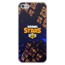 Заказать чехол для iPhone 5/5S в Москве. Чехол для iPhone 5/5S, объёмная печать Brawl Stars от THE_NISE  - готовые дизайны и нанесение принтов.