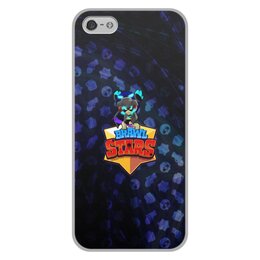 Заказать чехол для iPhone 5/5S в Москве. Чехол для iPhone 5/5S, объёмная печать Brawl Stars от THE_NISE  - готовые дизайны и нанесение принтов.