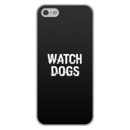 Заказать чехол для iPhone 5/5S в Москве. Чехол для iPhone 5/5S, объёмная печать Watch Dogs от THE_NISE  - готовые дизайны и нанесение принтов.
