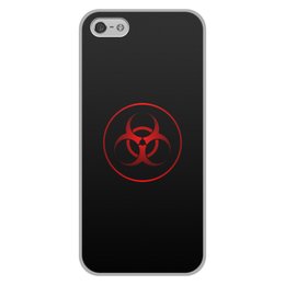 Заказать чехол для iPhone 5/5S в Москве. Чехол для iPhone 5/5S, объёмная печать Biohazard от THE_NISE  - готовые дизайны и нанесение принтов.