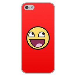 Заказать чехол для iPhone 5/5S в Москве. Чехол для iPhone 5/5S, объёмная печать smile от THE_NISE  - готовые дизайны и нанесение принтов.