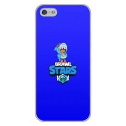 Заказать чехол для iPhone 5/5S в Москве. Чехол для iPhone 5/5S, объёмная печать Brawl Stars от THE_NISE  - готовые дизайны и нанесение принтов.