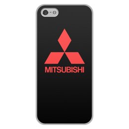 Заказать чехол для iPhone 5/5S в Москве. Чехол для iPhone 5/5S, объёмная печать MITSUBISHI от DESIGNER   - готовые дизайны и нанесение принтов.