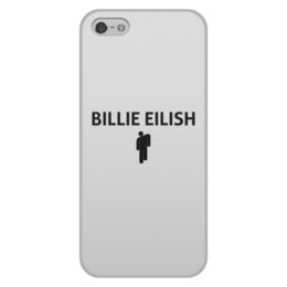 Заказать чехол для iPhone 5/5S в Москве. Чехол для iPhone 5/5S, объёмная печать Billie Eilish от DESIGNER   - готовые дизайны и нанесение принтов.