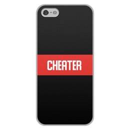 Заказать чехол для iPhone 5/5S в Москве. Чехол для iPhone 5/5S, объёмная печать Cheater от THE_NISE  - готовые дизайны и нанесение принтов.