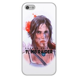 Заказать чехол для iPhone 5/5S в Москве. Чехол для iPhone 5/5S, объёмная печать Tomb Raider от THE_NISE  - готовые дизайны и нанесение принтов.