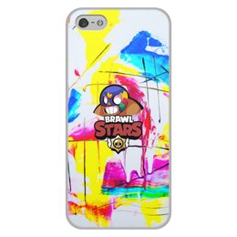 Заказать чехол для iPhone 5/5S в Москве. Чехол для iPhone 5/5S, объёмная печать Brawl Stars от THE_NISE  - готовые дизайны и нанесение принтов.