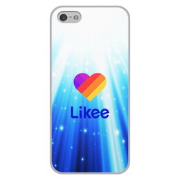 Заказать чехол для iPhone 5/5S в Москве. Чехол для iPhone 5/5S, объёмная печать Likee от THE_NISE  - готовые дизайны и нанесение принтов.