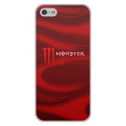Заказать чехол для iPhone 5/5S в Москве. Чехол для iPhone 5/5S, объёмная печать Monster Energy от THE_NISE  - готовые дизайны и нанесение принтов.