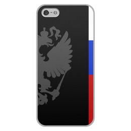 Заказать чехол для iPhone 5/5S в Москве. Чехол для iPhone 5/5S, объёмная печать Russia от THE_NISE  - готовые дизайны и нанесение принтов.