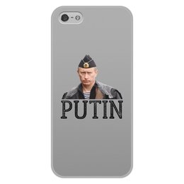 Заказать чехол для iPhone 5/5S в Москве. Чехол для iPhone 5/5S, объёмная печать Putin от THE_NISE  - готовые дизайны и нанесение принтов.