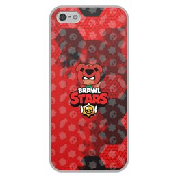 Заказать чехол для iPhone 5/5S в Москве. Чехол для iPhone 5/5S, объёмная печать Brawl Stars от THE_NISE  - готовые дизайны и нанесение принтов.