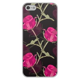 Заказать чехол для iPhone 5/5S в Москве. Чехол для iPhone 5/5S, объёмная печать  Бутоны роз от THE_NISE  - готовые дизайны и нанесение принтов.