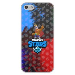 Заказать чехол для iPhone 5/5S в Москве. Чехол для iPhone 5/5S, объёмная печать Brawl Stars от THE_NISE  - готовые дизайны и нанесение принтов.