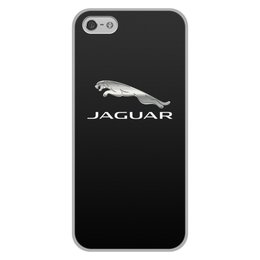 Заказать чехол для iPhone 5/5S в Москве. Чехол для iPhone 5/5S, объёмная печать JAGUAR  от DESIGNER   - готовые дизайны и нанесение принтов.