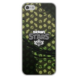 Заказать чехол для iPhone 5/5S в Москве. Чехол для iPhone 5/5S, объёмная печать Brawl Stars от THE_NISE  - готовые дизайны и нанесение принтов.