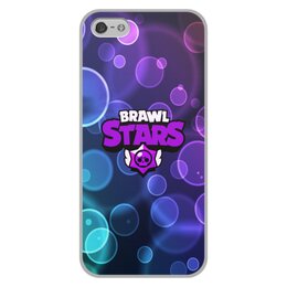 Заказать чехол для iPhone 5/5S в Москве. Чехол для iPhone 5/5S, объёмная печать Brawl Stars от THE_NISE  - готовые дизайны и нанесение принтов.