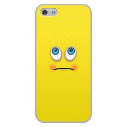 Заказать чехол для iPhone 5/5S в Москве. Чехол для iPhone 5/5S, объёмная печать smile от THE_NISE  - готовые дизайны и нанесение принтов.