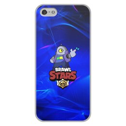 Заказать чехол для iPhone 5/5S в Москве. Чехол для iPhone 5/5S, объёмная печать Brawl Stars от THE_NISE  - готовые дизайны и нанесение принтов.