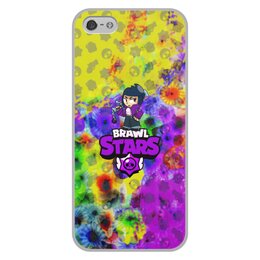 Заказать чехол для iPhone 5/5S в Москве. Чехол для iPhone 5/5S, объёмная печать Brawl Stars от THE_NISE  - готовые дизайны и нанесение принтов.