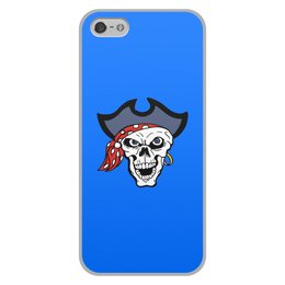 Заказать чехол для iPhone 5/5S в Москве. Чехол для iPhone 5/5S, объёмная печать Пират от THE_NISE  - готовые дизайны и нанесение принтов.