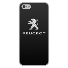 Заказать чехол для iPhone 5/5S в Москве. Чехол для iPhone 5/5S, объёмная печать PEUGEOT от DESIGNER   - готовые дизайны и нанесение принтов.