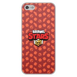 Заказать чехол для iPhone 5/5S в Москве. Чехол для iPhone 5/5S, объёмная печать Brawl Stars от THE_NISE  - готовые дизайны и нанесение принтов.