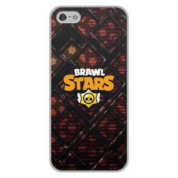 Заказать чехол для iPhone 5/5S в Москве. Чехол для iPhone 5/5S, объёмная печать Brawl Stars от THE_NISE  - готовые дизайны и нанесение принтов.